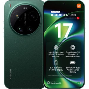 Afbeelding van een Xiaomi 17 Ultra 16gb Ram 512gb Rom - Groen 512 Gb