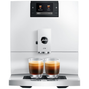 Afbeelding van een Jura C9 (ea) - Volautomatische Espressomachine Piano White