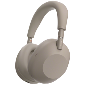 Afbeelding van een Sony Wh-1000xm6 – Draadloze Koptelefoon Met Noise Cancelling Sandstone