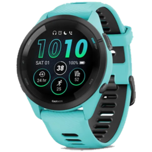 Afbeelding van een Garmin Forerunner 265 Wifi Smartwatch Aqua/zwart