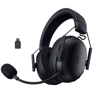 Afbeelding van een Razer Blackshark V3 X Hyperspeed Over-ear Draadloze Gaming-headset Met Ruisonderdrukking Zwart
