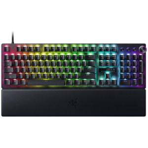 Afbeelding van een Razer Huntsman V3 Pro Keyboard 8khz - Us Layout Bedraad Gamingtoetsenbord Zwart