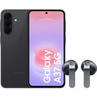 Afbeelding van een Samsung Galaxy A37 256GB Zwart 5G + Samsung Galaxy Buds4 Zwart