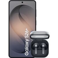 Afbeelding van een Samsung Galaxy S26 Plus 256GB Zwart 5G + Samsung Galaxy Buds4 Pro Zwart