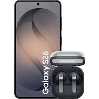 Afbeelding van een Samsung Galaxy S26 512GB Zwart 5G + Samsung Galaxy Buds4 Pro Zwart