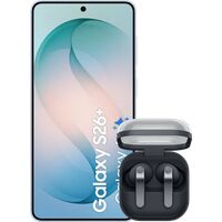 Afbeelding van een Samsung Galaxy S26 Plus 512GB Lichtblauw 5G + Samsung Galaxy Buds4 Pro Zwart