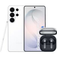 Afbeelding van een Samsung Galaxy S26 Ultra 1TB Wit 5G + Samsung Galaxy Buds4 Pro Zwart