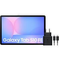 Afbeelding van een Samsung Galaxy Tab S10 FE 10,9 inch 128GB Wifi Lichtblauw + Oplaadpakket