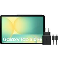 Afbeelding van een Samsung Galaxy Tab S10 FE 10,9 inch 256GB Wifi Zilver + Oplaadpakket