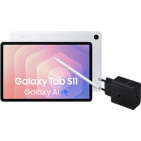 Afbeelding van een Samsung Galaxy Tab S11 11 inch 256GB Wifi Zilver + Oplaadpakket