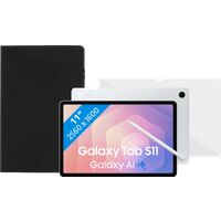 Afbeelding van een Samsung Galaxy Tab S11 11 inch 256GB Wifi Zilver + Beschermpakket
