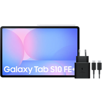 Afbeelding van een Samsung Galaxy Tab S10 FE Plus 13,1 inch 256GB Wifi Lichtblauw + Oplaadpakket