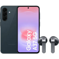 Afbeelding van een Samsung Galaxy A37 128GB Donkergroen 5G + Samsung Galaxy Buds4 Zwart