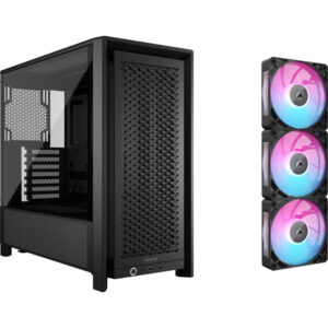 Afbeelding van een Corsair FRAME 4000D + RX120 MAX Thick Triple Pack bundel