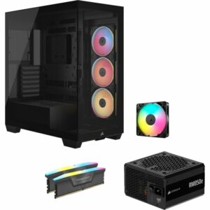 Afbeelding van een Corsair 3500X RS-R ARGB + RM850e + RS120 + 32 GB Bundel