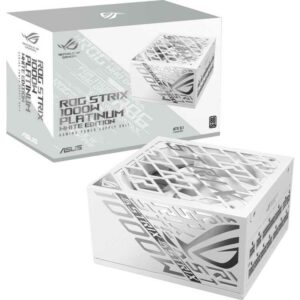 Afbeelding van een ASUS ROG STRIX 1000W Platinum White Edition