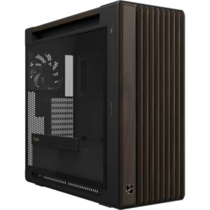 Afbeelding van een ASUS ProArt PA602 Wood Edition Retro Brown - Tempered Glass Panel
