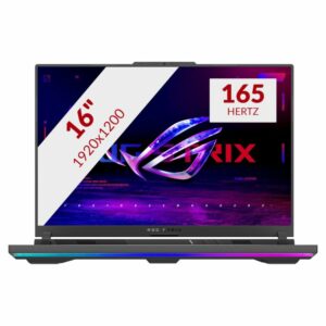 Afbeelding van een ASUS ROG Strix G16 G614PM-RV112W 16'' gaming laptop