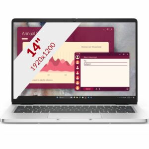 Afbeelding van een Dell Pro 14 PC14250 14'' laptop