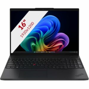 Afbeelding van een Lenovo ThinkPad T16 Gen 5 Intel (21WT005EMH) 16'' Copilotplus laptop
