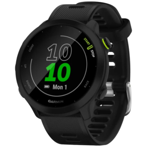 Afbeelding van een Garmin Forerunner 55 GPs 26mm Smartwatch Black
