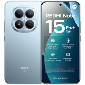 Afbeelding van een Xiaomi Redmi Note 15 Pro+ 5g 8gb/256gb Blu - 256 Gb Blauw