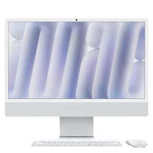 Afbeelding van een Apple Imac 24-inch Zilver (m4) - 10-core Cpu GPu 24gb 512gb All-in-one-pc