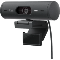 Afbeelding van een Logitech Brio 500 Full HD Webcam Grijs
