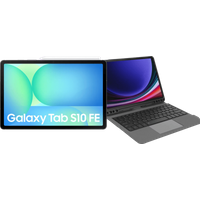 Afbeelding van een Samsung Galaxy Tab S10 FE 10,9 inch 128GB Wifi/5G Grijs EE+ Toetsenbord Hoes QWERTY
