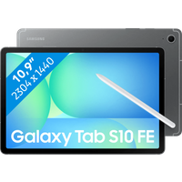 Afbeelding van een Samsung Galaxy Tab S10 FE 10,9 inch 256GB Wifi + 5G Grijs