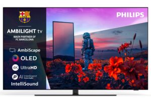 Afbeelding van een Philips 55OLED851 4k OLED Ambilight TV 55 inch (2026)