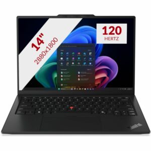 Afbeelding van een Lenovo ThinkPad X1 Carbon Gen 14 Aura Edition (21V7006JMH) 14'' Copilotplus laptop