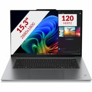 Afbeelding van een Lenovo ThinkPad X9-15 Gen 1 Aura Edition (21Q60075MH) 15.3'' Copilotplus laptop