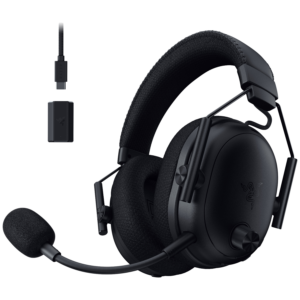 Afbeelding van een Razer Blackshark V3 Pro Over-ear Draadloze Gaming-headset Met Noise-cancelling Zwart