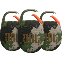 Afbeelding van een JBL Clip 5 Squad 3-pack