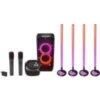 Afbeelding van een JBL Partybox Ultimate Karaoke pakket Middel