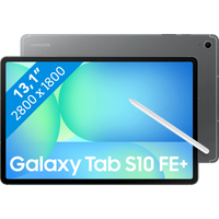 Afbeelding van een Samsung Galaxy Tab S10 FE Plus 13,1 inch 128GB Wifi + 5G Grijs