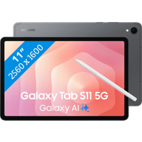 Afbeelding van een Samsung Galaxy Tab S11 11 inch 256GB Wifi + 5G Grijs