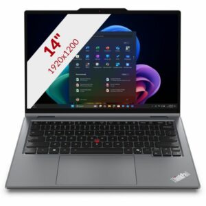 Afbeelding van een Lenovo ThinkPad X1 2-in-1 Gen 11 Aura Edition (21V90022MH) 14'' Copilotplus laptop