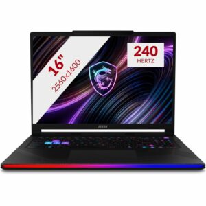 Afbeelding van een MSI Raider 16 HX B2WI-247NL 16'' gaming laptop