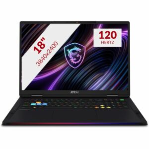 Afbeelding van een MSI Raider 18 Max HX A2WJ-1278NL 18'' gaming laptop