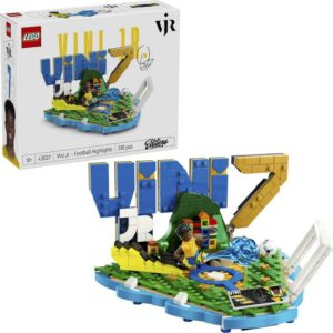 Afbeelding van een LEGO Editions - Vini Jr. - Voetbalhoogtepunten Constructiespeelgoed