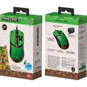 Afbeelding van een Razer Cobra - Minecraft Edition gaming muis
