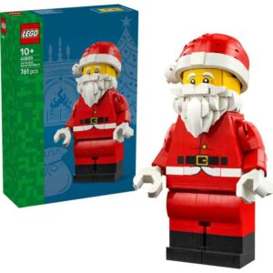 Afbeelding van een LEGO Grote minifiguur van de Kerstman Constructiespeelgoed