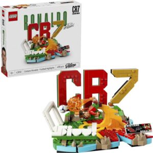 Afbeelding van een LEGO Editions - Cristiano Ronaldo - Voetbalhoogtepunten Constructiespeelgoed