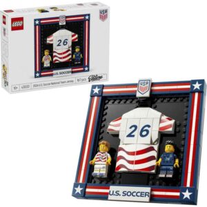 Afbeelding van een LEGO Editions - Shirt van het Amerikaanse nationale voetbalteam 2026 Constructiespeelgoed
