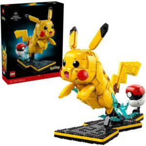 Afbeelding van een LEGO Pokémon - Pikachu en Pokéball Constructiespeelgoed