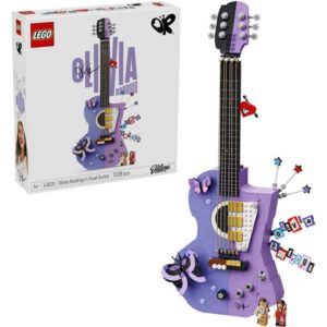 Afbeelding van een LEGO Editions - Olivia Rodrigo's dubbele gitaar Constructiespeelgoed