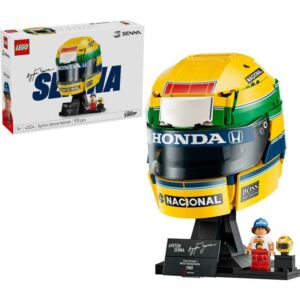 Afbeelding van een LEGO Editions - Helm van Ayrton Senna Constructiespeelgoed