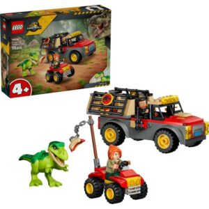 Afbeelding van een LEGO Jurassic World - Jonge T. rex transporttruck Constructiespeelgoed